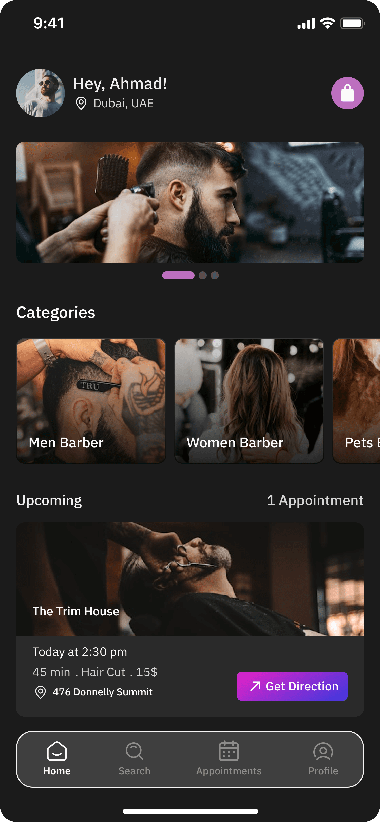 Barberita App Screenshot 1