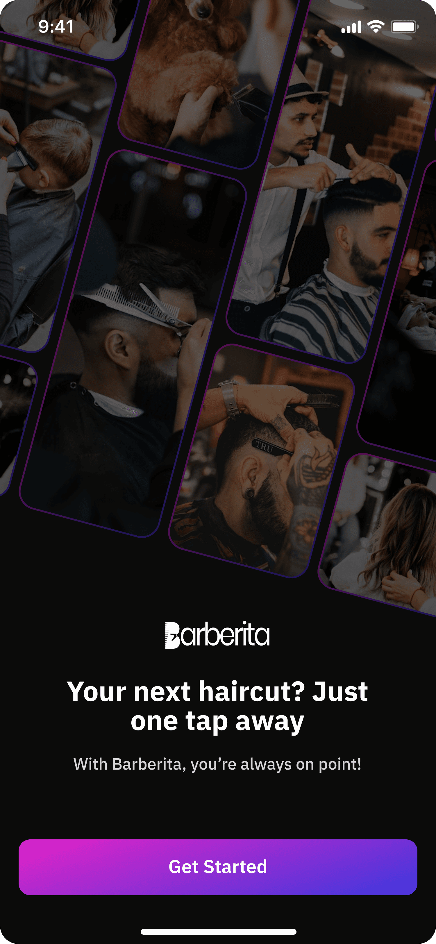 Barberita App Screen 4